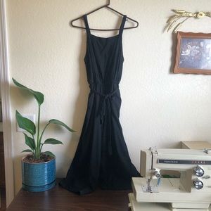 Old Navy Black Capri Romper
